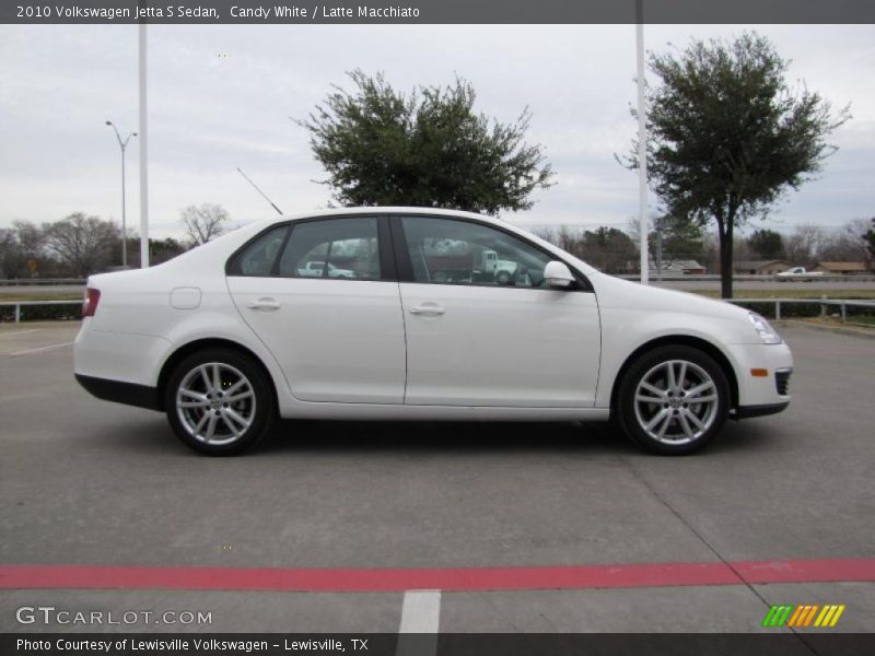 Candy White / Latte Macchiato 2010 Volkswagen Jetta S Sedan