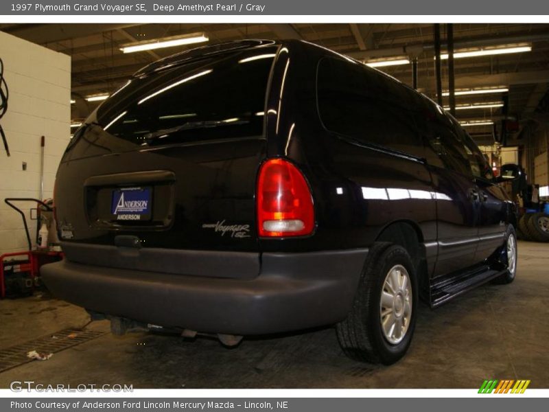 Deep Amethyst Pearl / Gray 1997 Plymouth Grand Voyager SE