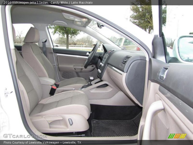 Candy White / Latte Macchiato 2010 Volkswagen Jetta S Sedan