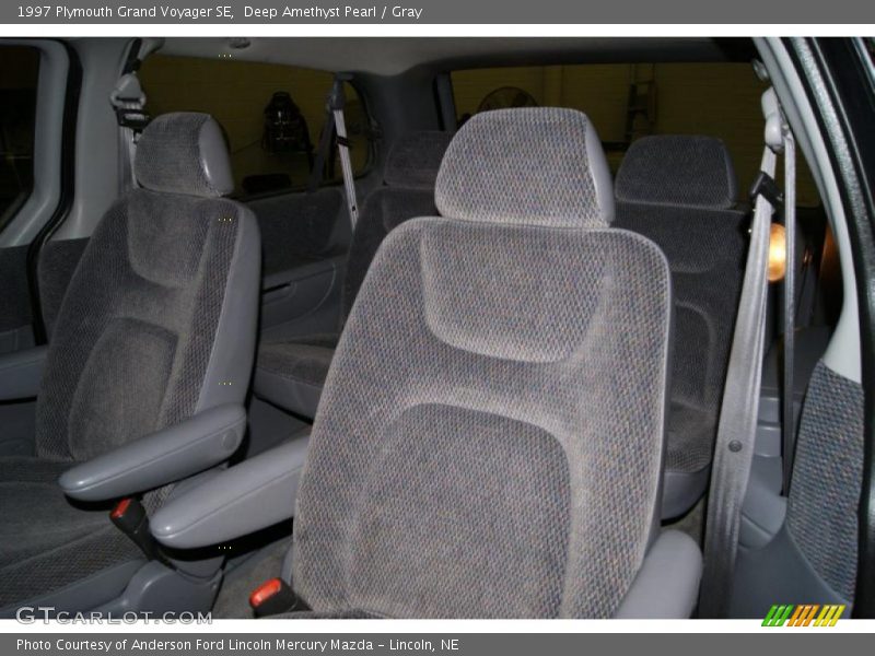Deep Amethyst Pearl / Gray 1997 Plymouth Grand Voyager SE