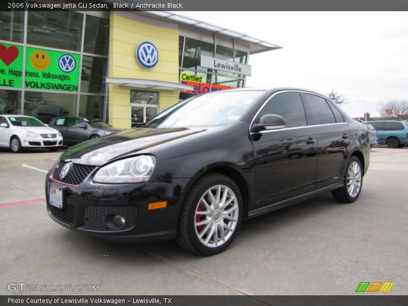 Black / Anthracite Black 2006 Volkswagen Jetta GLI Sedan