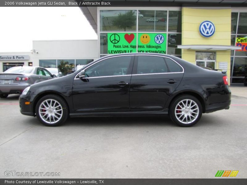 Black / Anthracite Black 2006 Volkswagen Jetta GLI Sedan