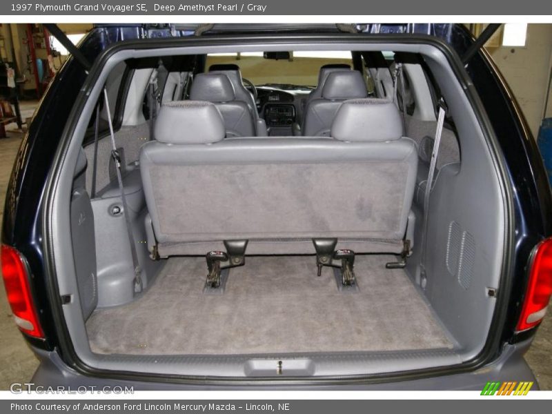 Deep Amethyst Pearl / Gray 1997 Plymouth Grand Voyager SE