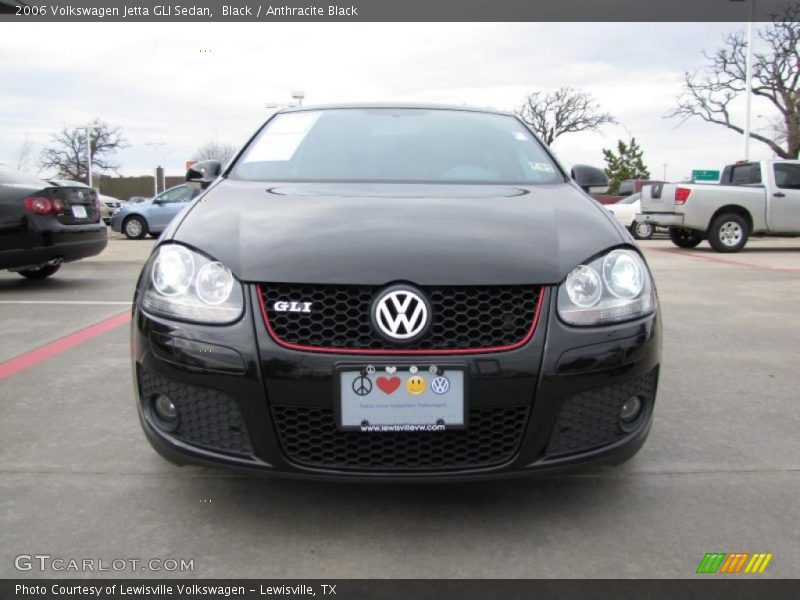 Black / Anthracite Black 2006 Volkswagen Jetta GLI Sedan