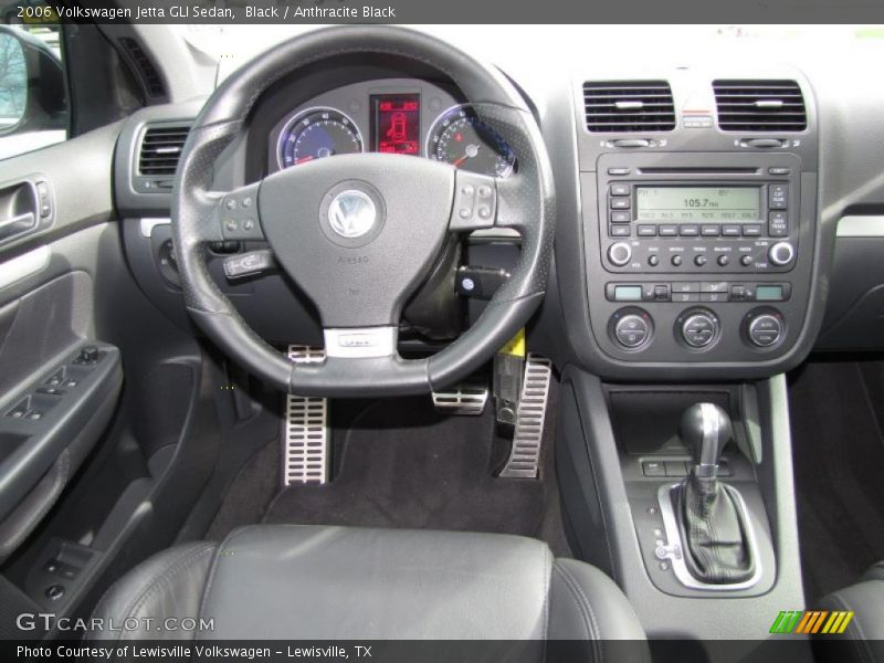 Black / Anthracite Black 2006 Volkswagen Jetta GLI Sedan