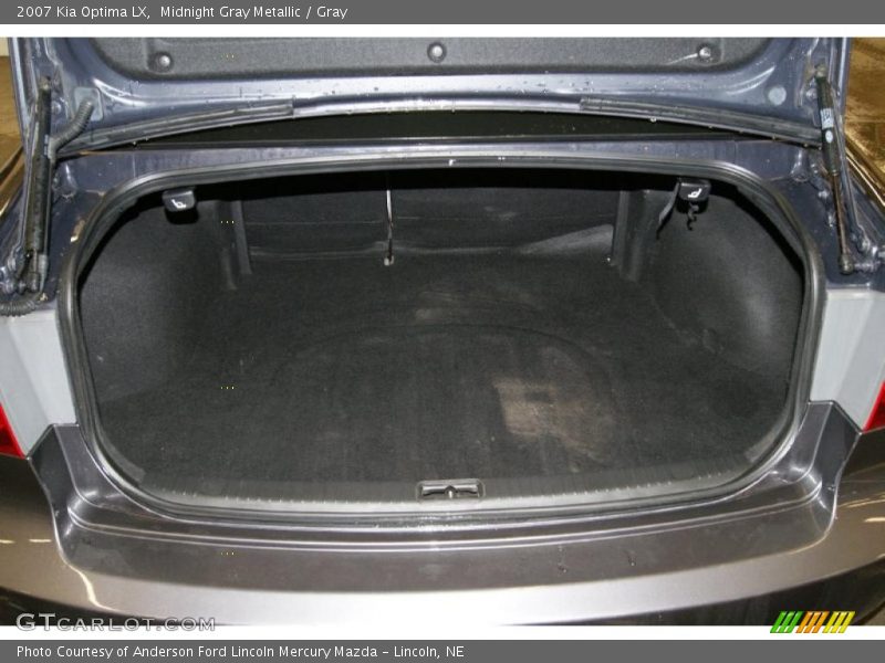 Midnight Gray Metallic / Gray 2007 Kia Optima LX