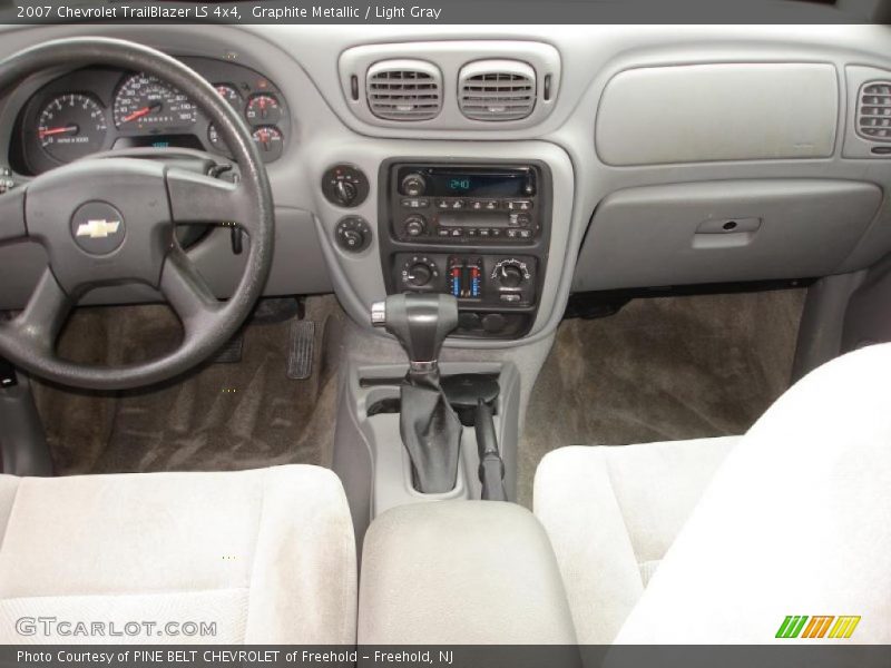 Graphite Metallic / Light Gray 2007 Chevrolet TrailBlazer LS 4x4