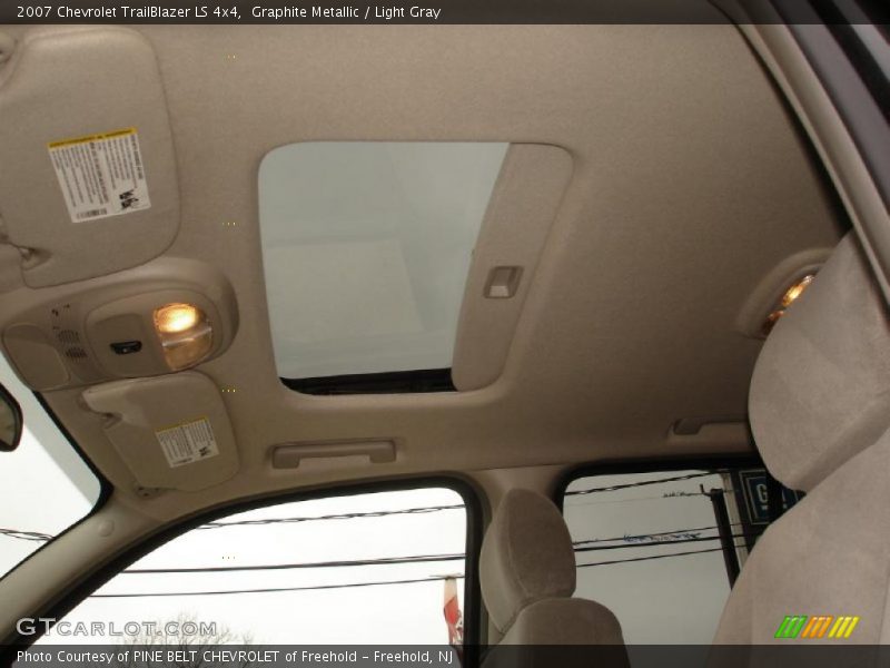 Graphite Metallic / Light Gray 2007 Chevrolet TrailBlazer LS 4x4