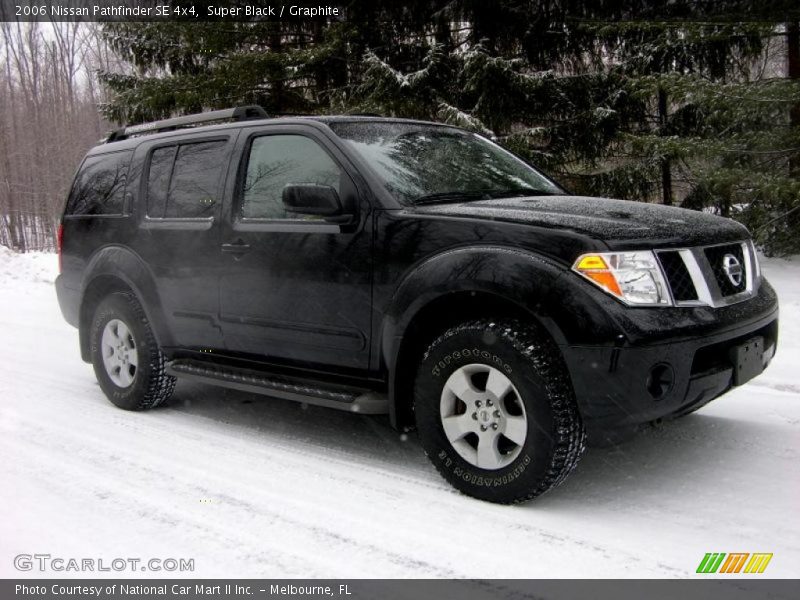 Super Black / Graphite 2006 Nissan Pathfinder SE 4x4