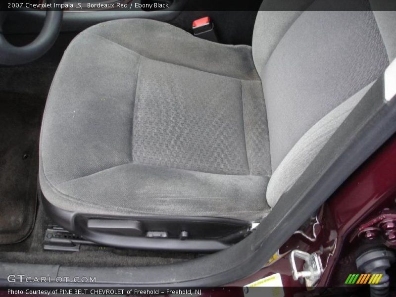 Bordeaux Red / Ebony Black 2007 Chevrolet Impala LS