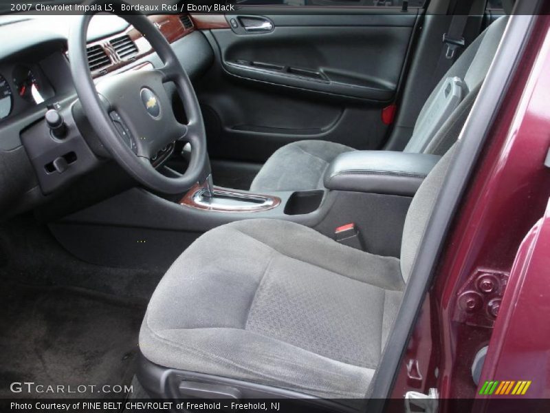 Bordeaux Red / Ebony Black 2007 Chevrolet Impala LS
