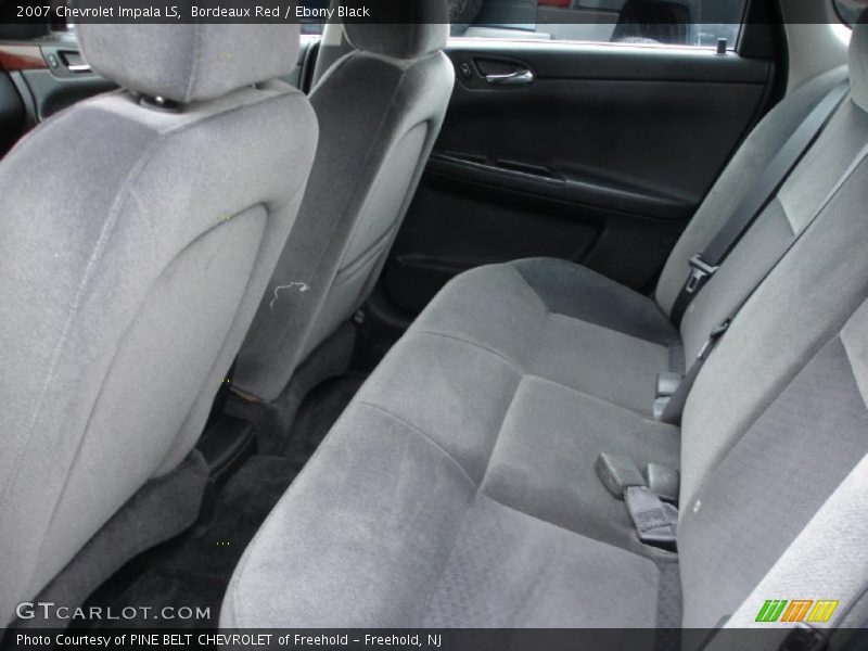 Bordeaux Red / Ebony Black 2007 Chevrolet Impala LS