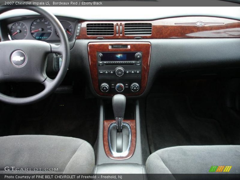 Bordeaux Red / Ebony Black 2007 Chevrolet Impala LS
