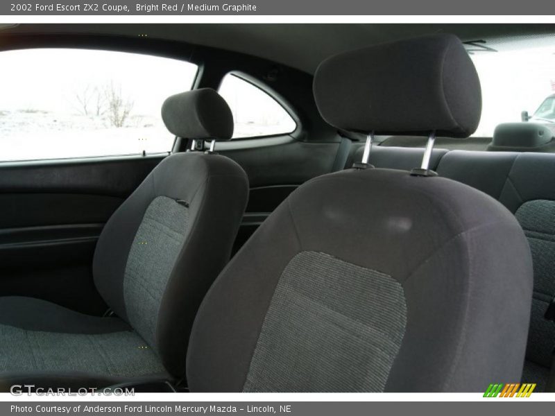 Bright Red / Medium Graphite 2002 Ford Escort ZX2 Coupe