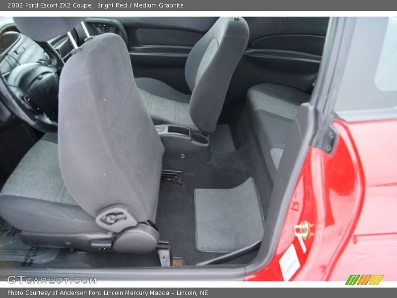 Bright Red / Medium Graphite 2002 Ford Escort ZX2 Coupe