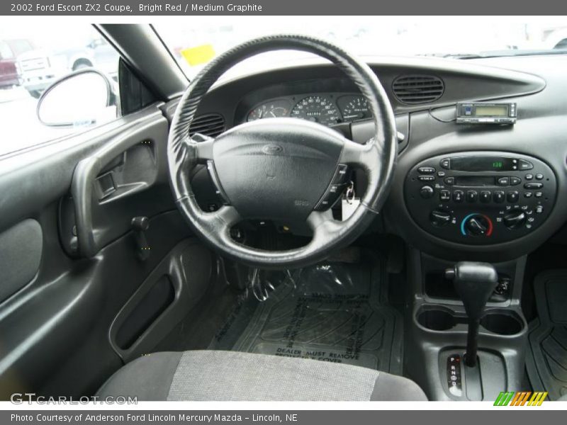 Bright Red / Medium Graphite 2002 Ford Escort ZX2 Coupe