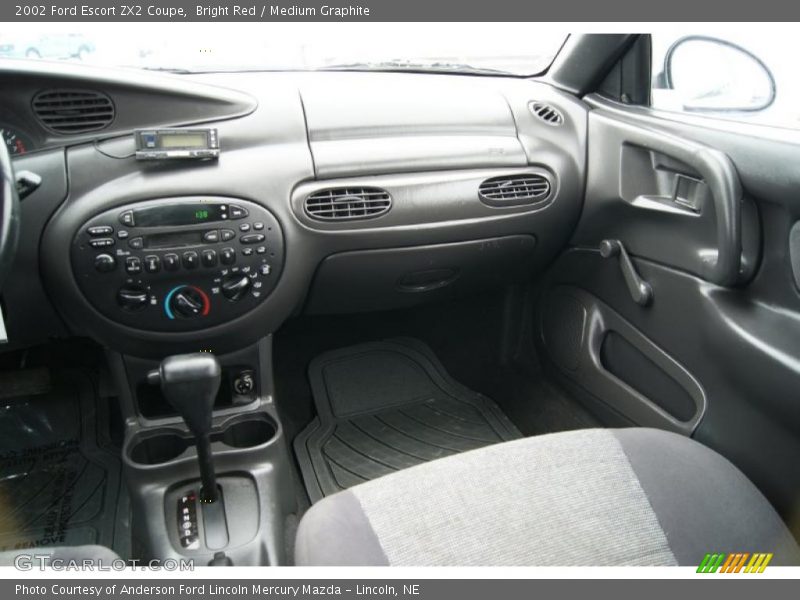 Bright Red / Medium Graphite 2002 Ford Escort ZX2 Coupe