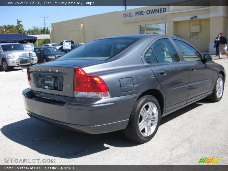 Titanium Grey Metallic / Taupe 2009 Volvo S60 2.5T