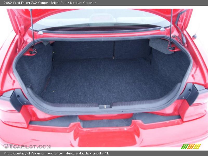 Bright Red / Medium Graphite 2002 Ford Escort ZX2 Coupe