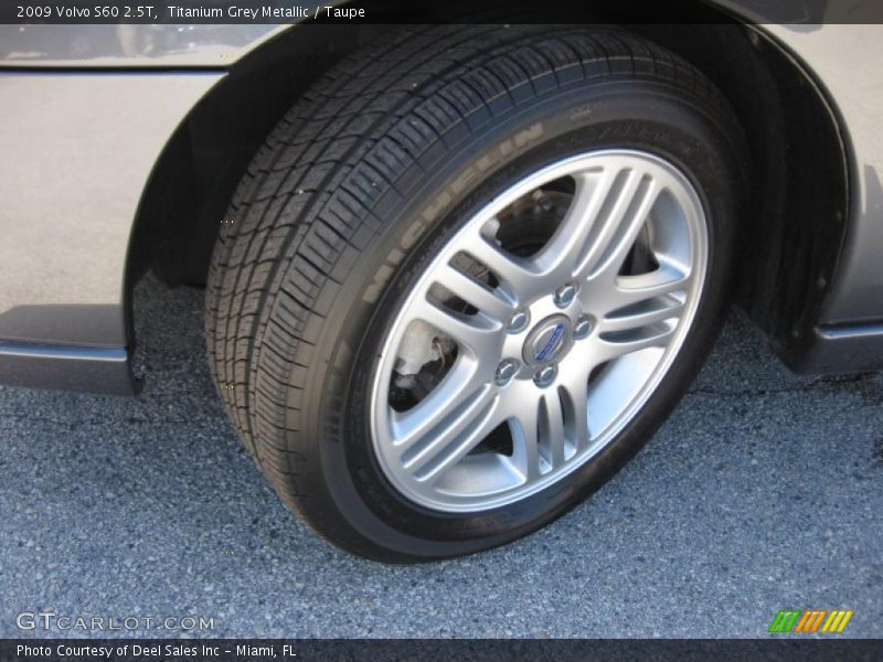 Titanium Grey Metallic / Taupe 2009 Volvo S60 2.5T