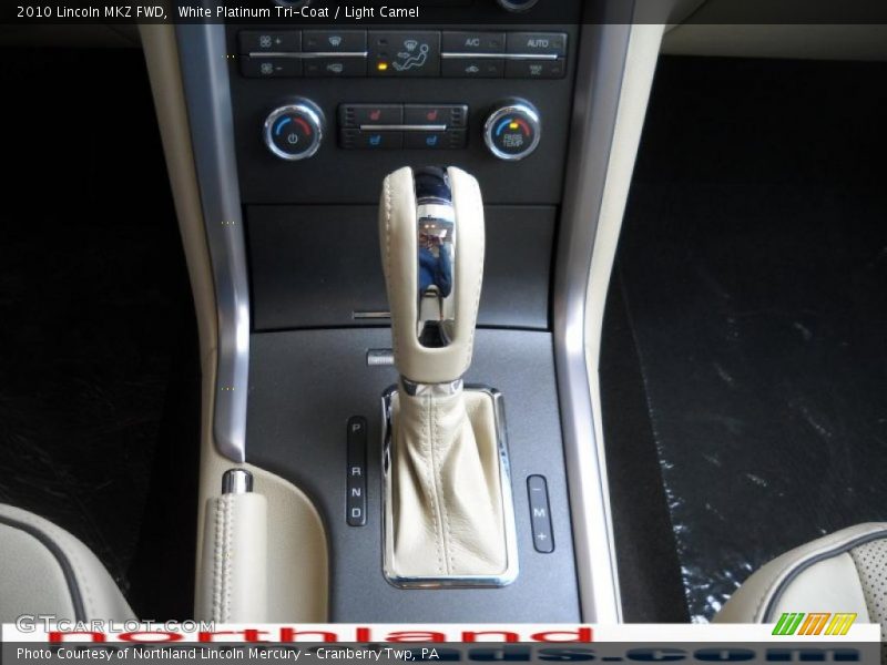 White Platinum Tri-Coat / Light Camel 2010 Lincoln MKZ FWD