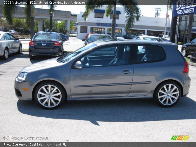 United Grey Metallic / Anthracite 2008 Volkswagen R32