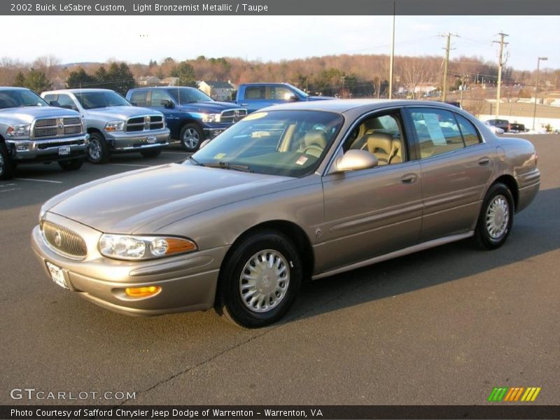 Light Bronzemist Metallic / Taupe 2002 Buick LeSabre Custom
