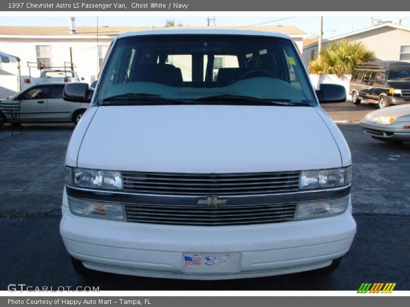 Ghost White / Navy 1997 Chevrolet Astro LS Passenger Van