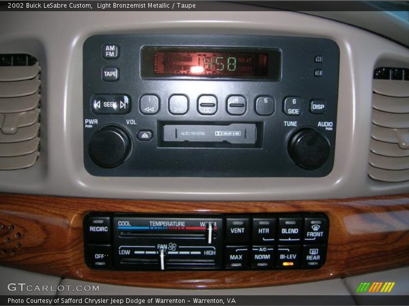 Light Bronzemist Metallic / Taupe 2002 Buick LeSabre Custom
