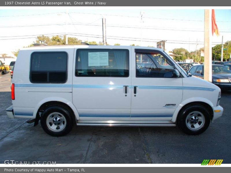 Ghost White / Navy 1997 Chevrolet Astro LS Passenger Van