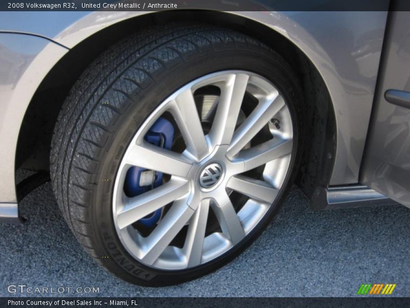 United Grey Metallic / Anthracite 2008 Volkswagen R32