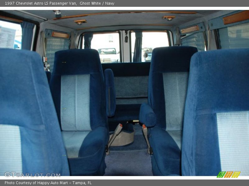 Ghost White / Navy 1997 Chevrolet Astro LS Passenger Van
