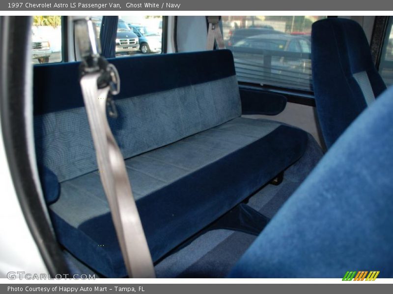 Ghost White / Navy 1997 Chevrolet Astro LS Passenger Van