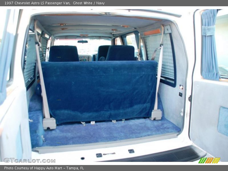 Ghost White / Navy 1997 Chevrolet Astro LS Passenger Van