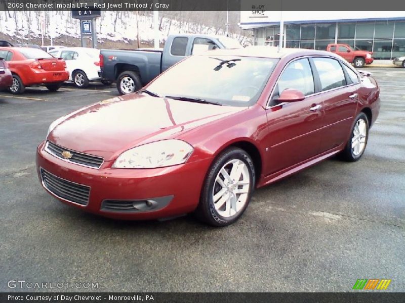 Red Jewel Tintcoat / Gray 2009 Chevrolet Impala LTZ