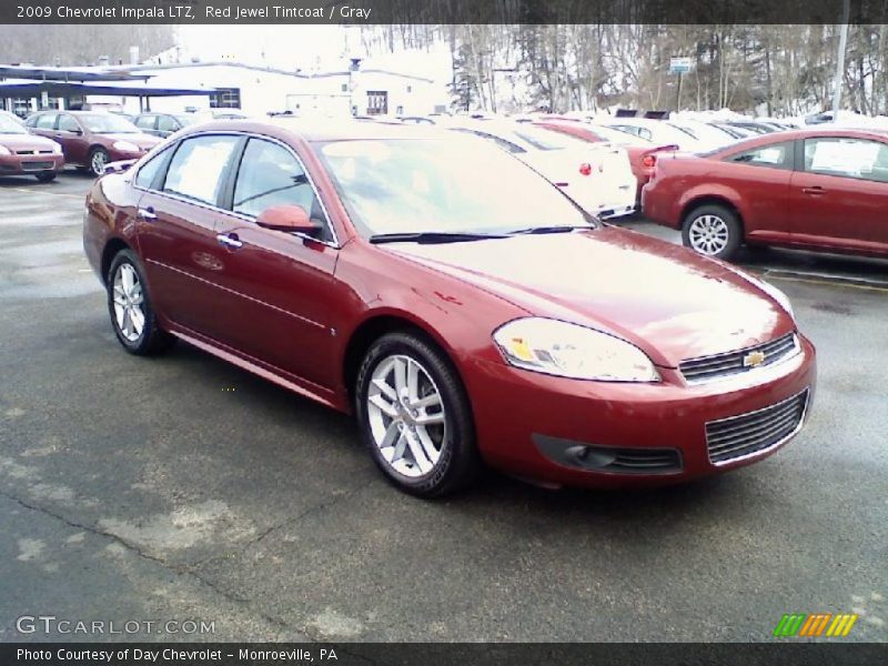 Red Jewel Tintcoat / Gray 2009 Chevrolet Impala LTZ