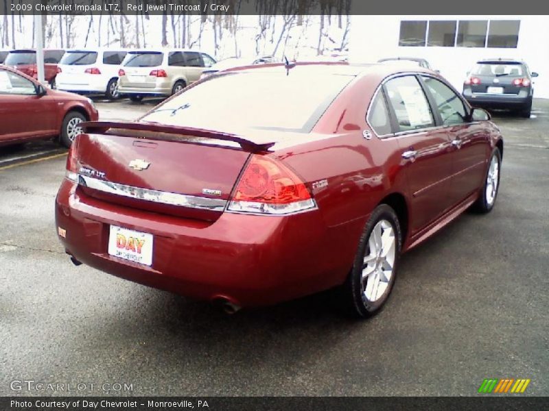 Red Jewel Tintcoat / Gray 2009 Chevrolet Impala LTZ