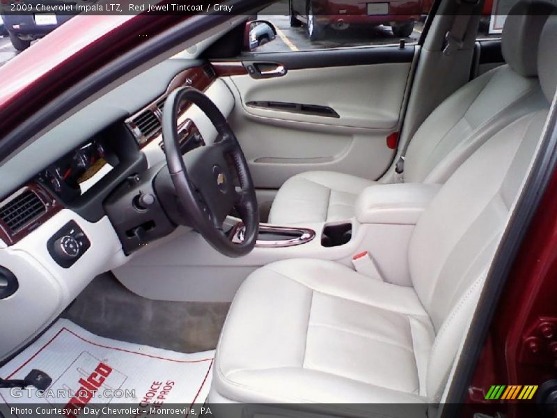 Red Jewel Tintcoat / Gray 2009 Chevrolet Impala LTZ