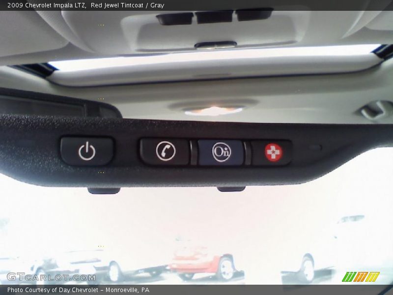 Red Jewel Tintcoat / Gray 2009 Chevrolet Impala LTZ