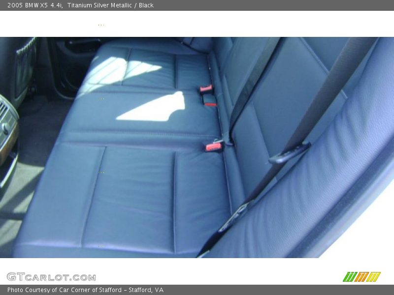 Titanium Silver Metallic / Black 2005 BMW X5 4.4i