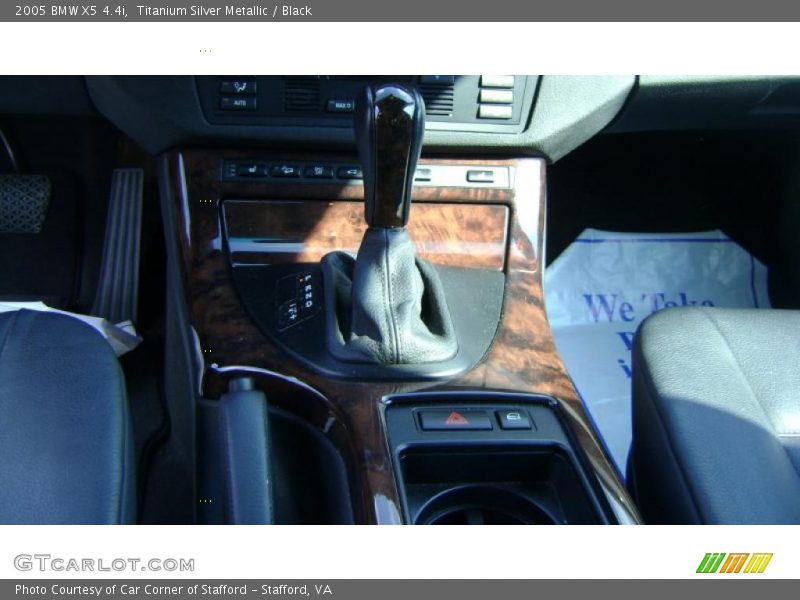Titanium Silver Metallic / Black 2005 BMW X5 4.4i