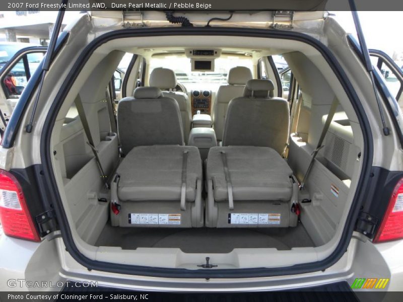Dune Pearl Metallic / Pebble Beige 2007 Ford Freestyle Limited AWD