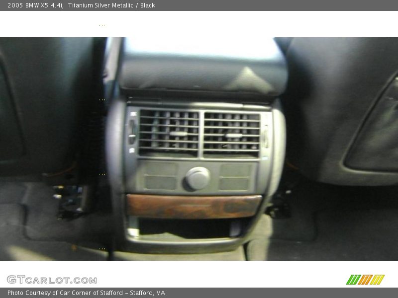 Titanium Silver Metallic / Black 2005 BMW X5 4.4i