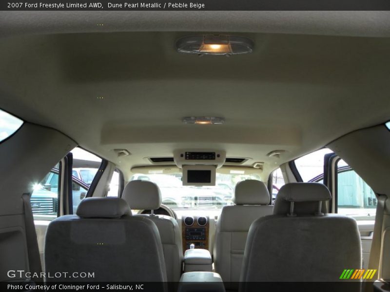 Dune Pearl Metallic / Pebble Beige 2007 Ford Freestyle Limited AWD