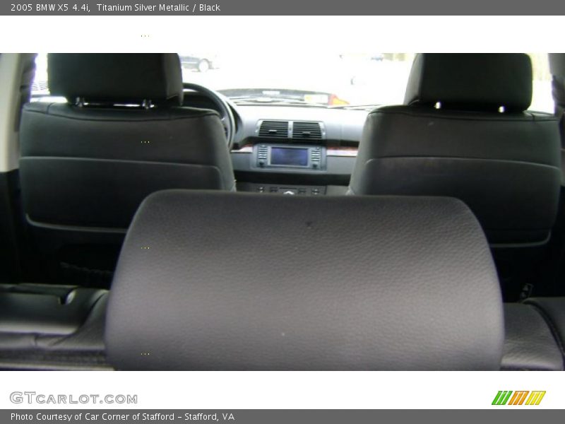 Titanium Silver Metallic / Black 2005 BMW X5 4.4i