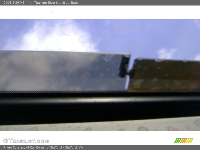 Titanium Silver Metallic / Black 2005 BMW X5 4.4i
