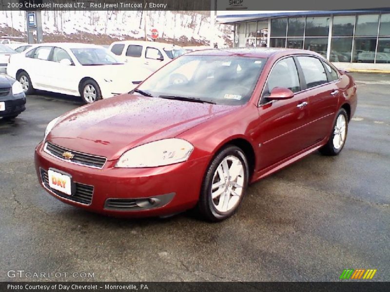 Red Jewel Tintcoat / Ebony 2009 Chevrolet Impala LTZ