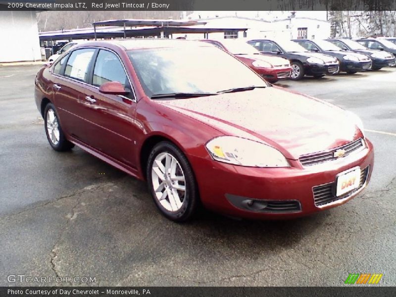 Red Jewel Tintcoat / Ebony 2009 Chevrolet Impala LTZ