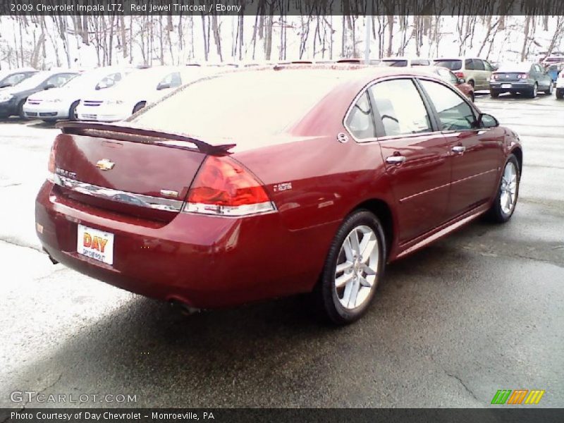 Red Jewel Tintcoat / Ebony 2009 Chevrolet Impala LTZ