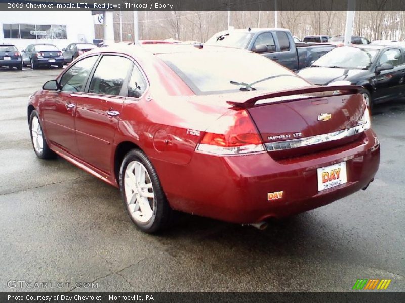 Red Jewel Tintcoat / Ebony 2009 Chevrolet Impala LTZ